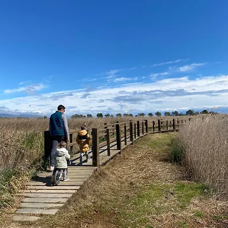 Ses Algues, Casa Con Porche Y Acceso Directo Al Mar En - Delta Del Ebro - Sa Briseta *